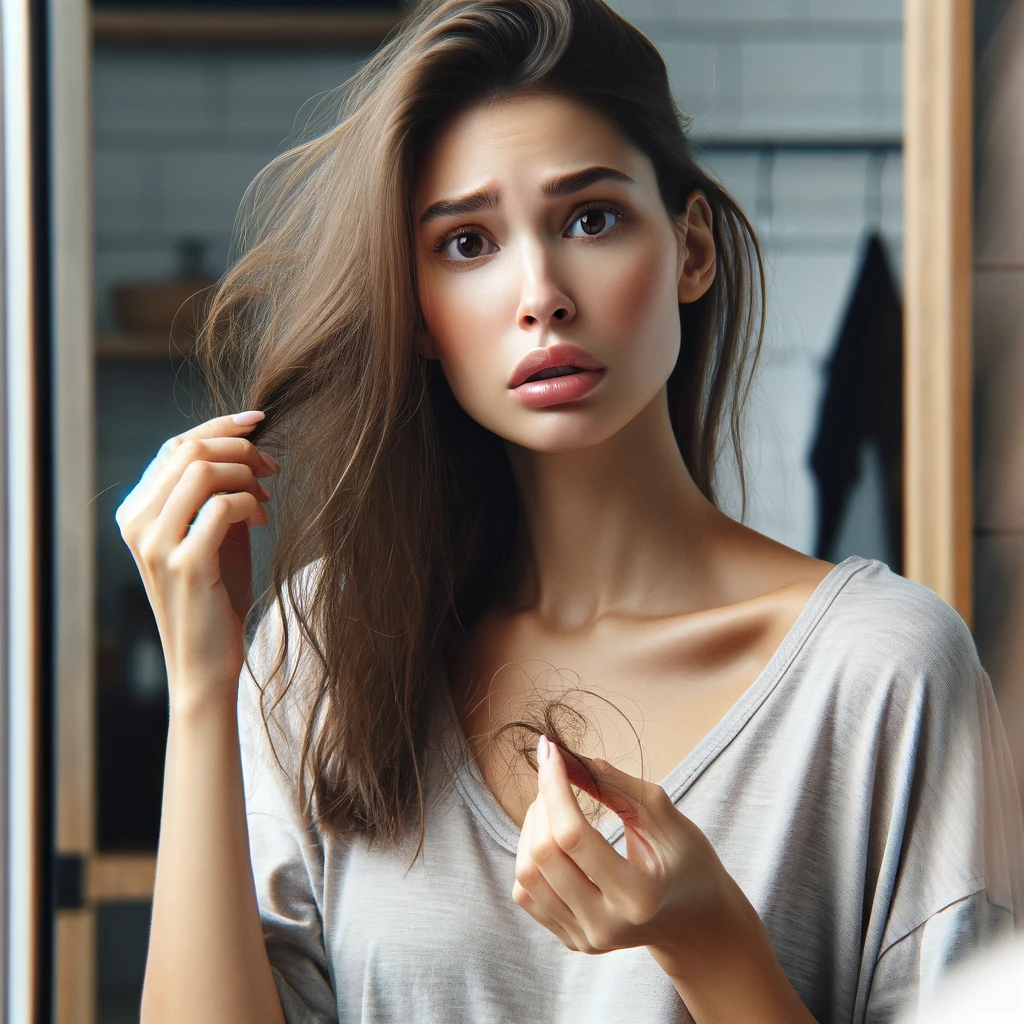 how much hair is it normal to lose in the shower