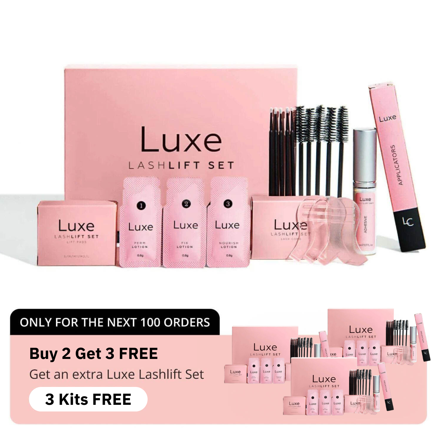 Luxe Lashlift Set (BUY 2 GET 3 FREE)