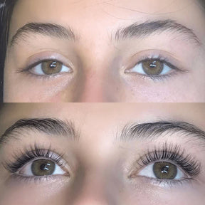 lash lifting before and after