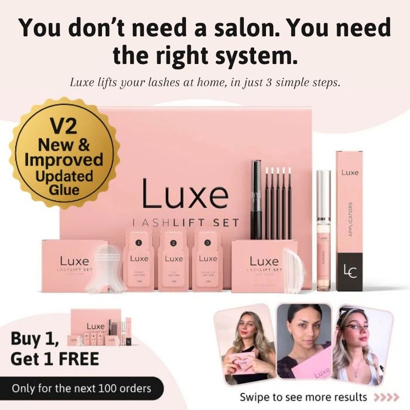 Luxe Kit Lifting de Pestañas (COMPRAR 1 OBTENER 1 GRATIS)