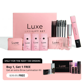 Kit Luxe Lashlift + Kit de laminación de cejas GRATIS